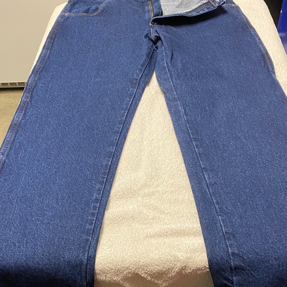 Rustler Men's Bootcut Jeans - Deep Indigo